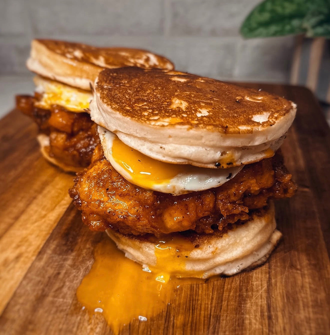 Nashville Hot Chicken "McGriddle"
