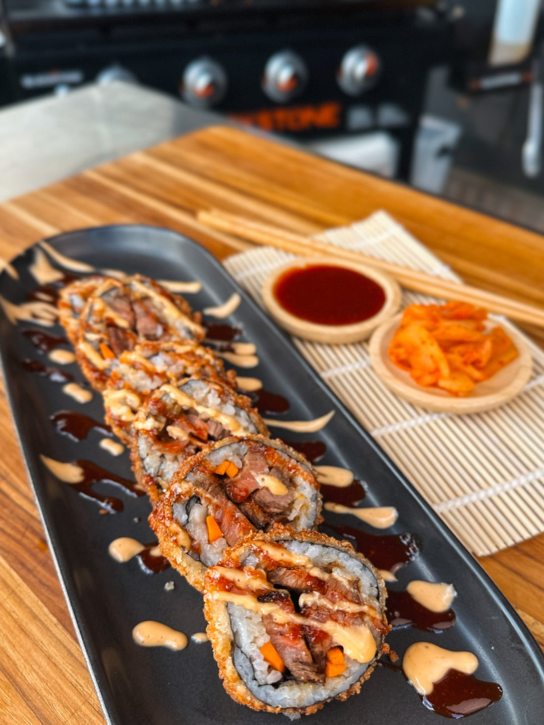 Bulgogi Tempura Sushi Roll